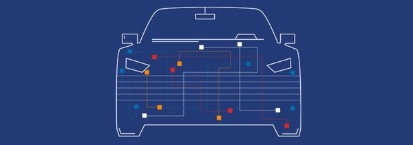 Illustration of CAN bus in connected cars and the vulnerability for CAN bus hacking